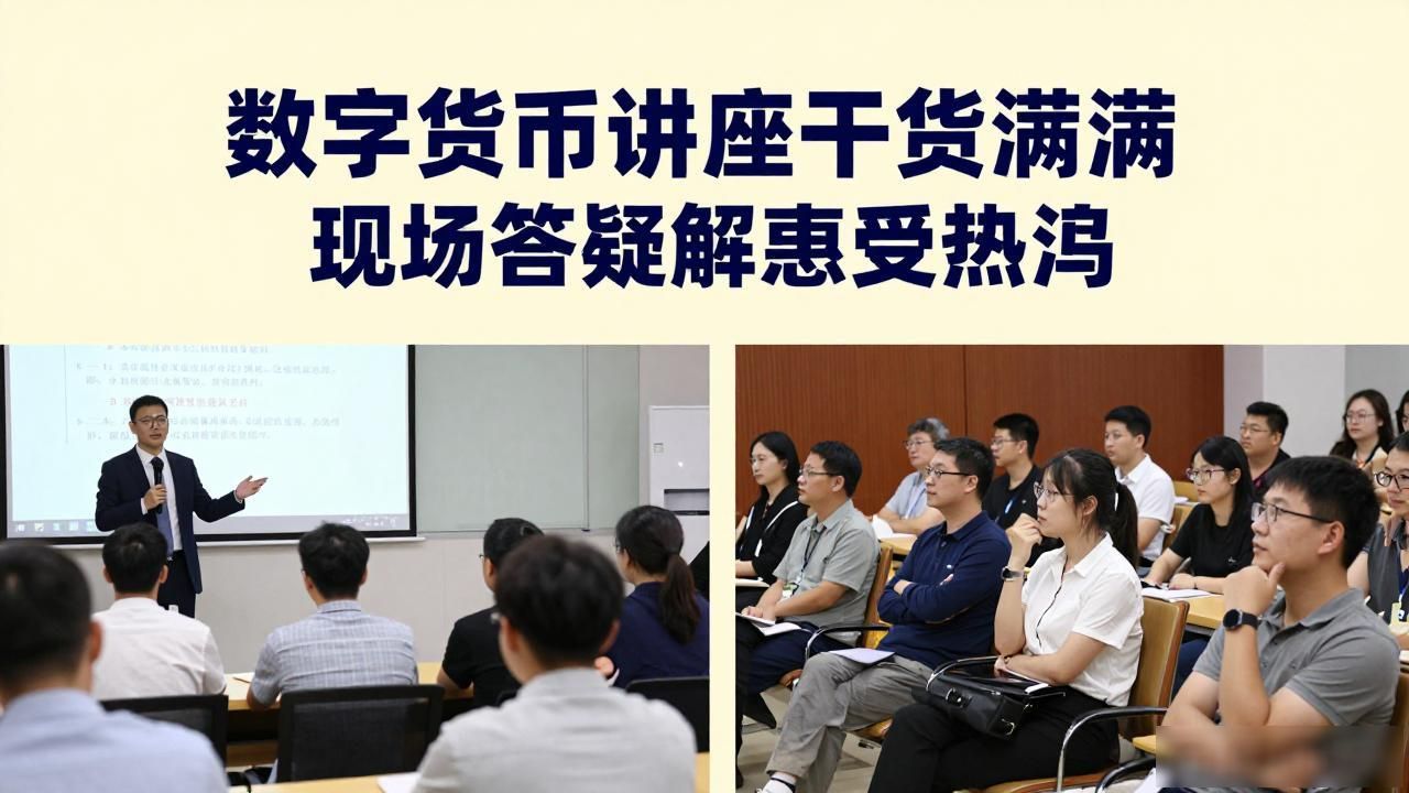 数字货币讲座干货满满 现场答疑解惑受热捧