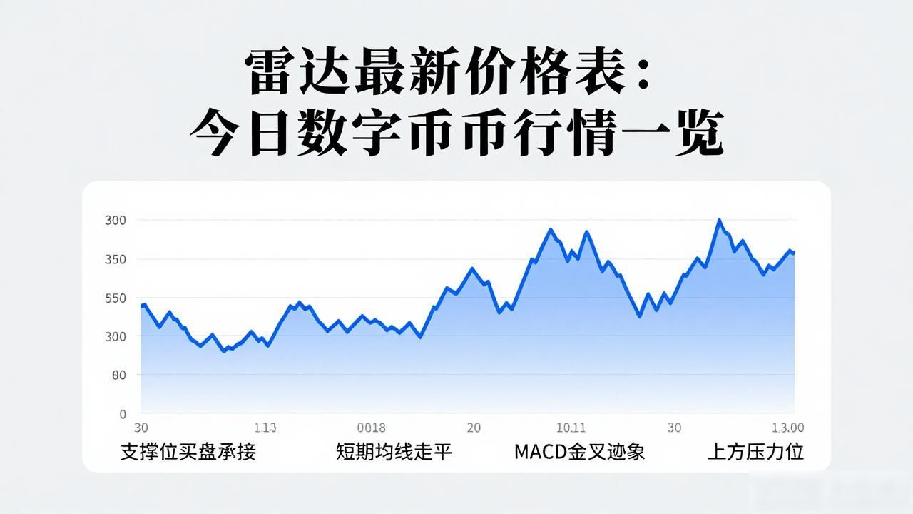 雷达币最新价格表：今日数字货币行情一览