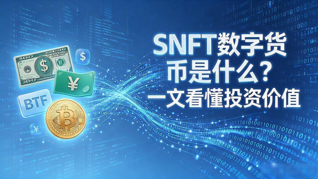 SNFT数字货币是什么？一文看懂投资价值
