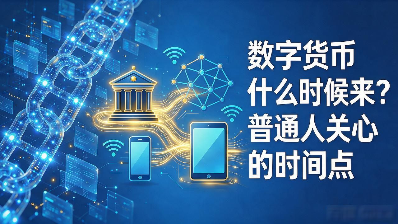 数字货币什么时候来？普通人关心的时间点