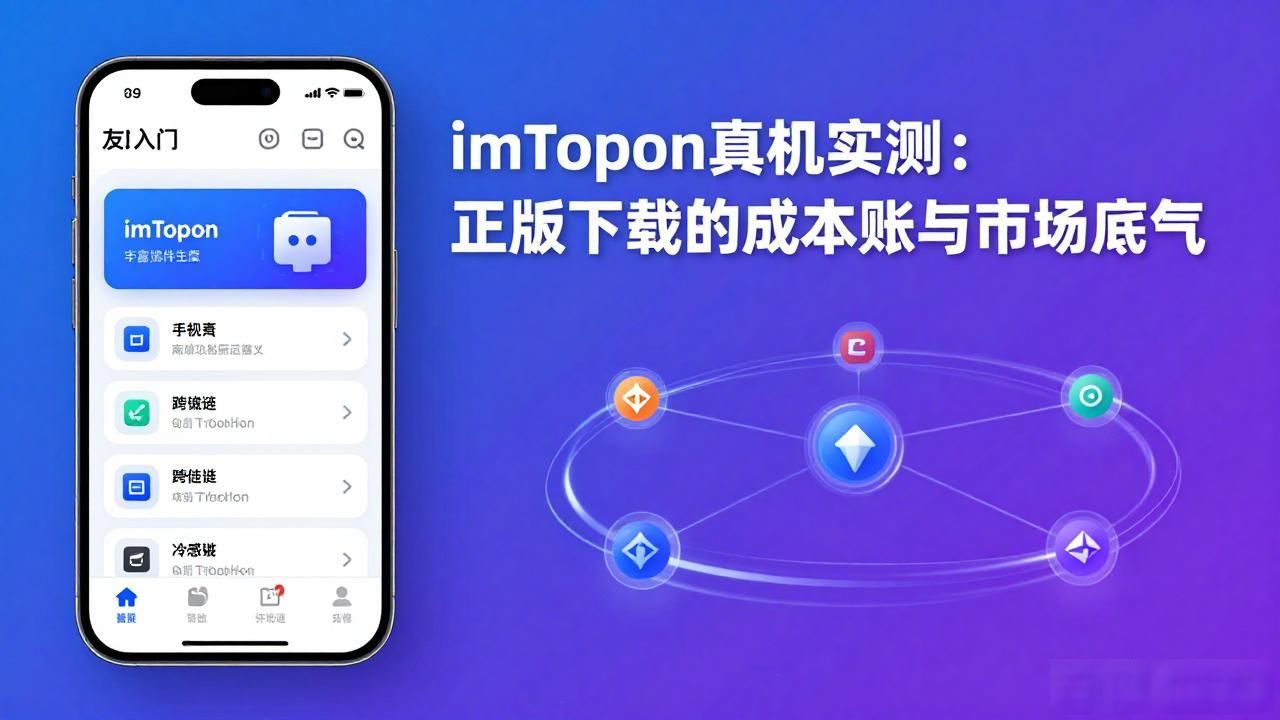 imToken真机实测：正版下载的成本账与市场底气