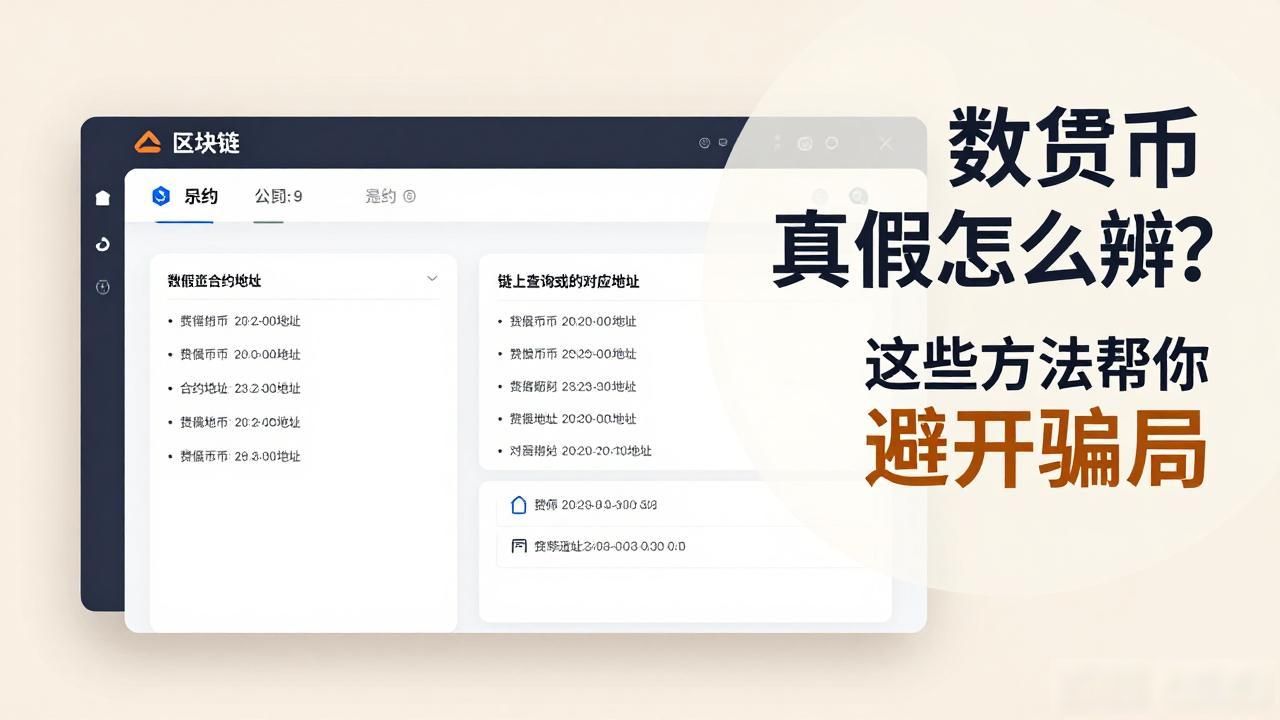 数字货币真假怎么辨？这些方法帮你避开骗局