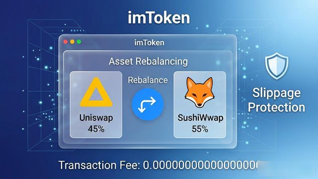 imToken钱包资产再平衡，三步操作轻松调整比例