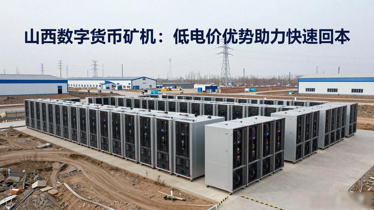 山西数字货币矿机：低电价优势助力快速回本