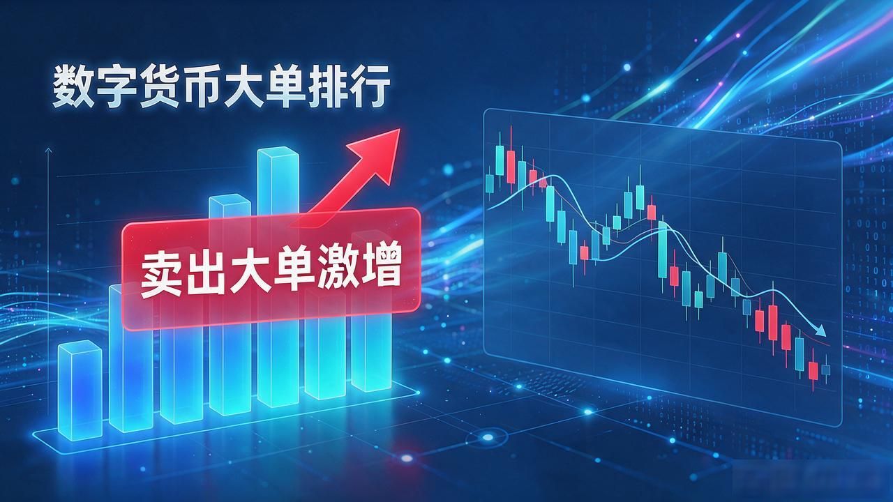 数字货币大单排行：追踪巨鲸资金动向
