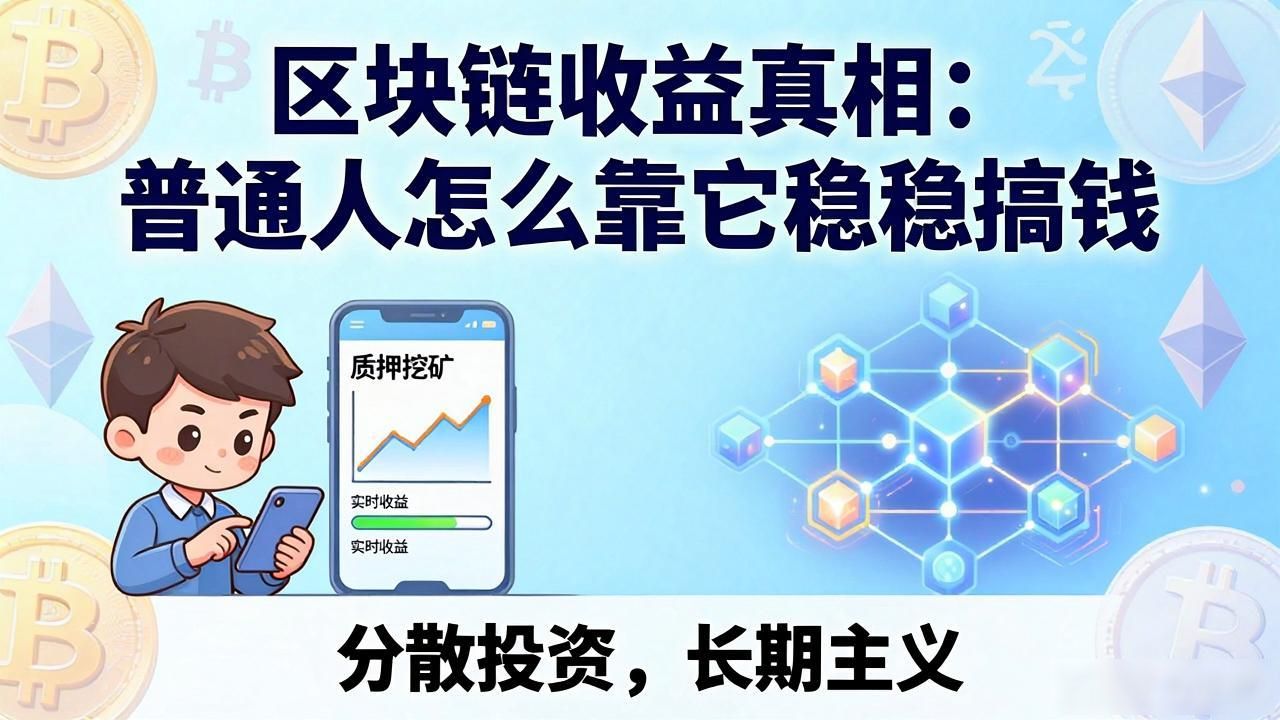区块链收益真相：普通人怎么靠它稳稳搞钱