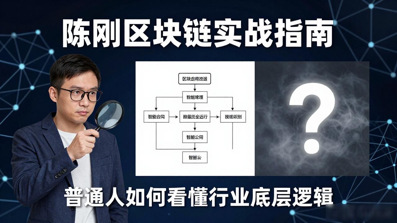 陈刚区块链实战指南：普通人如何看懂行业底层逻辑