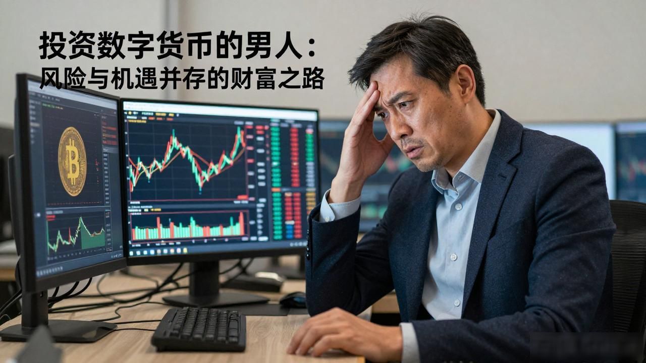 投资数字货币的男人：风险与机遇并存的财富之路