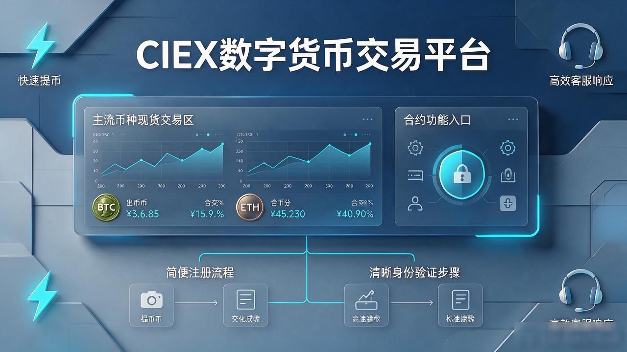 CIEX数字货币交易平台入门指南，新手必看