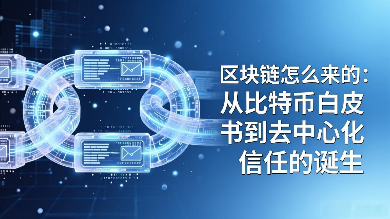 区块链怎么来的：从比特币白皮书到去中心化信任的诞生