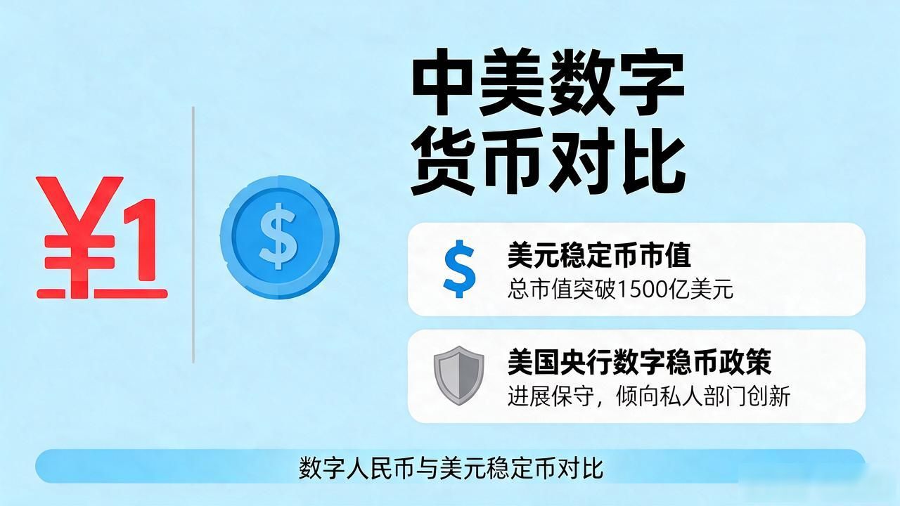 中美数字货币对比：数字人民币与美元稳定币谁更胜一筹