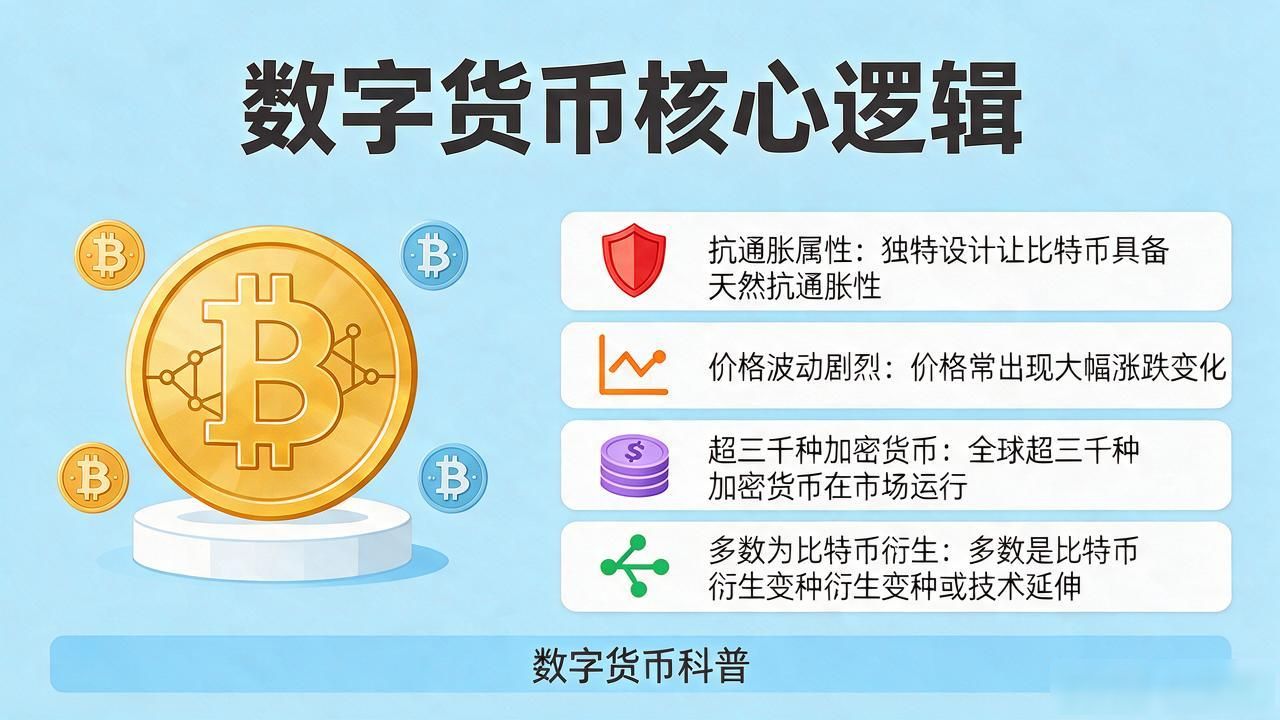 数字货币是什么？一张图帮你理清核心逻辑