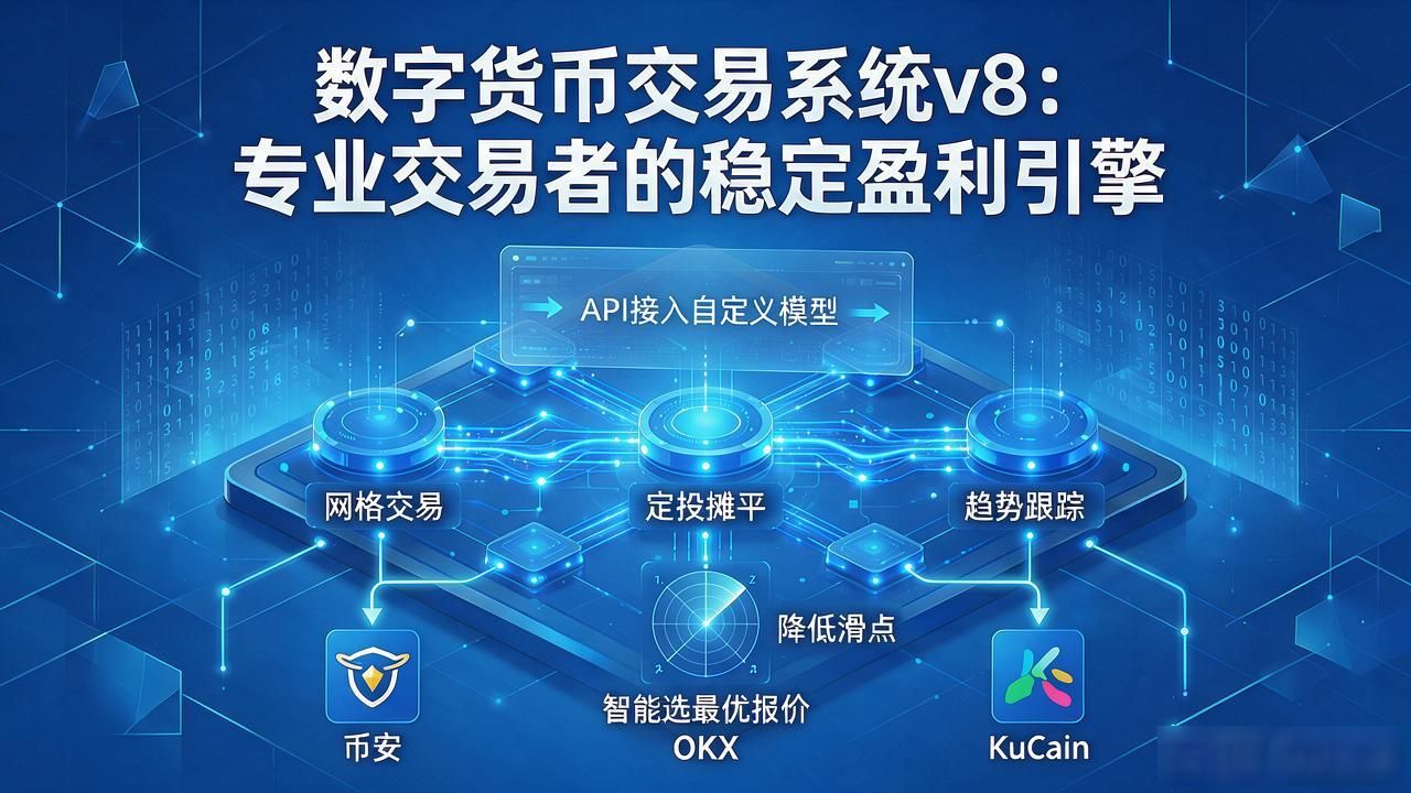 数字货币交易系统v8：专业交易者的稳定盈利引擎