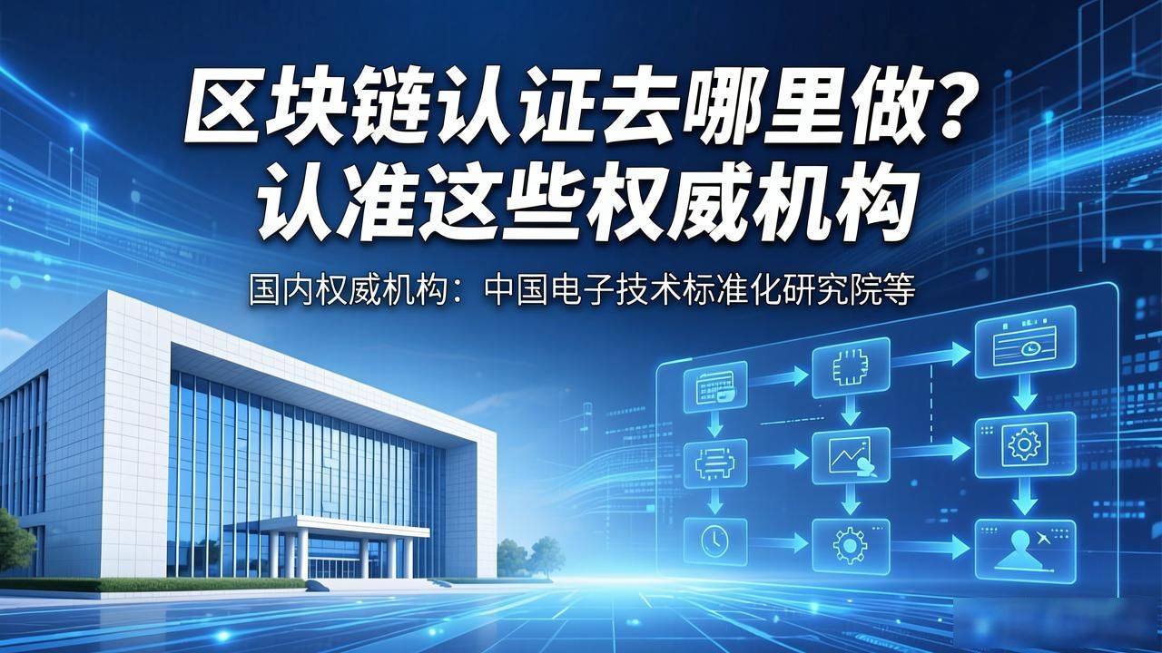 区块链认证去哪里做？认准这些权威机构