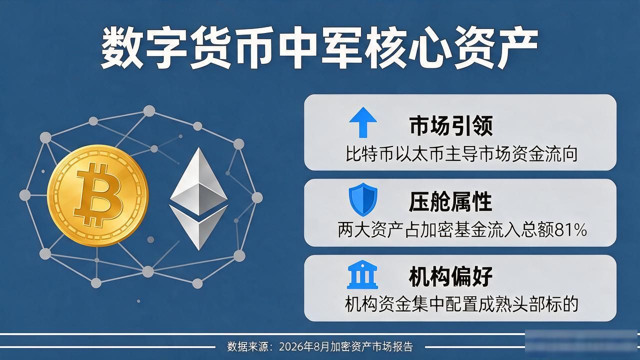 数字货币中军是什么？揭秘行业核心资产