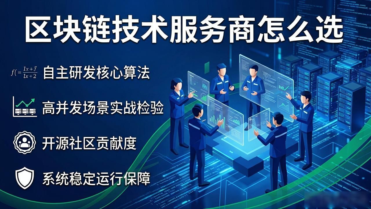 区块链技术服务商怎么选？这四点是关键