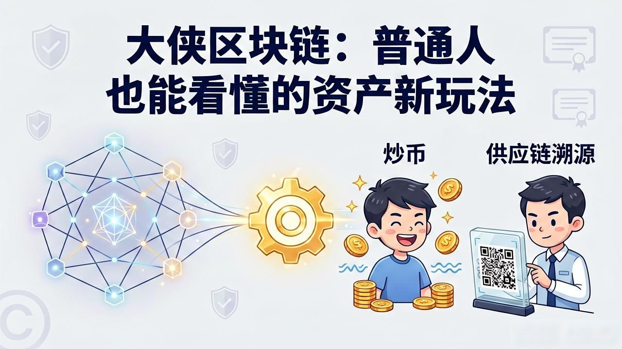 大侠区块链：普通人也能看懂的资产新玩法