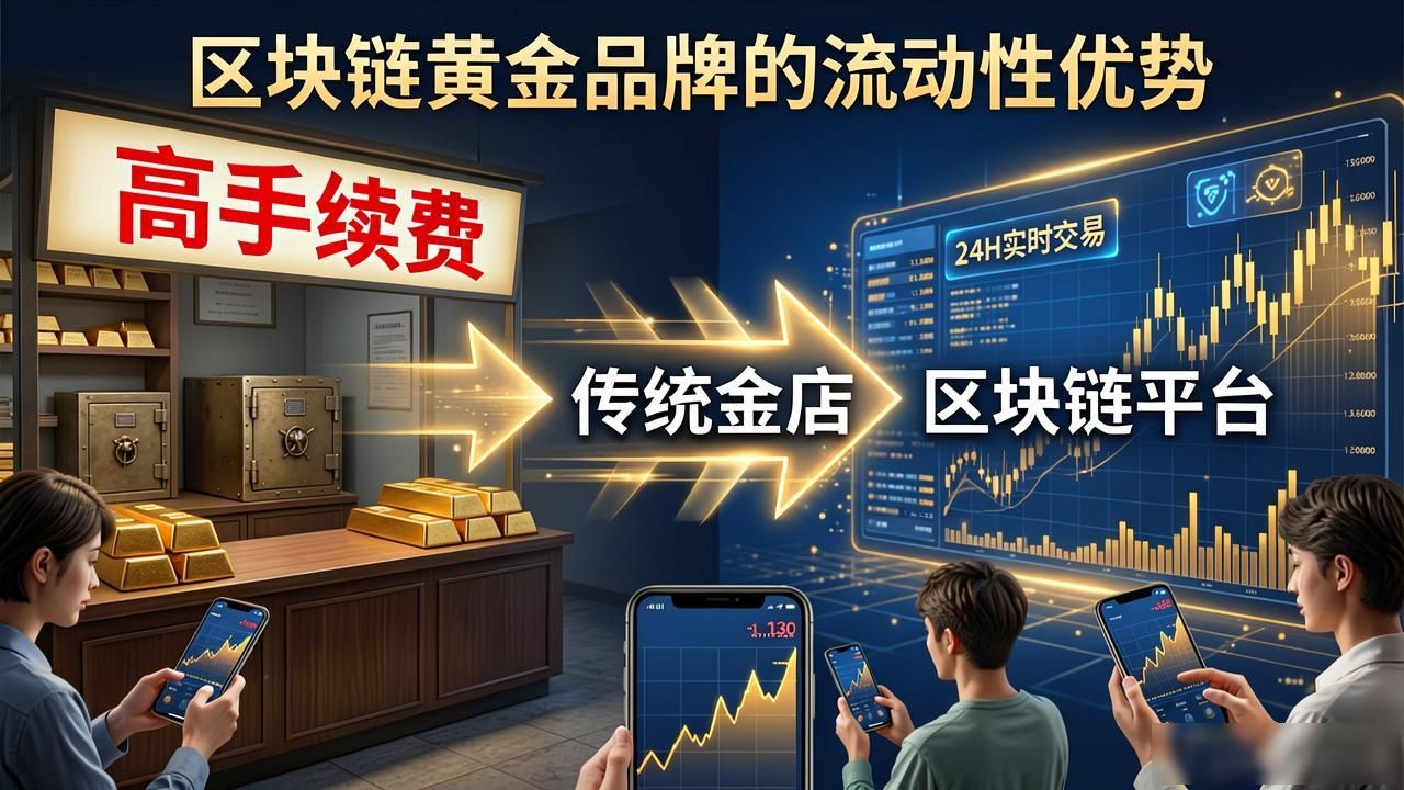 区块链黄金品牌怎么选？看懂这几点不踩坑