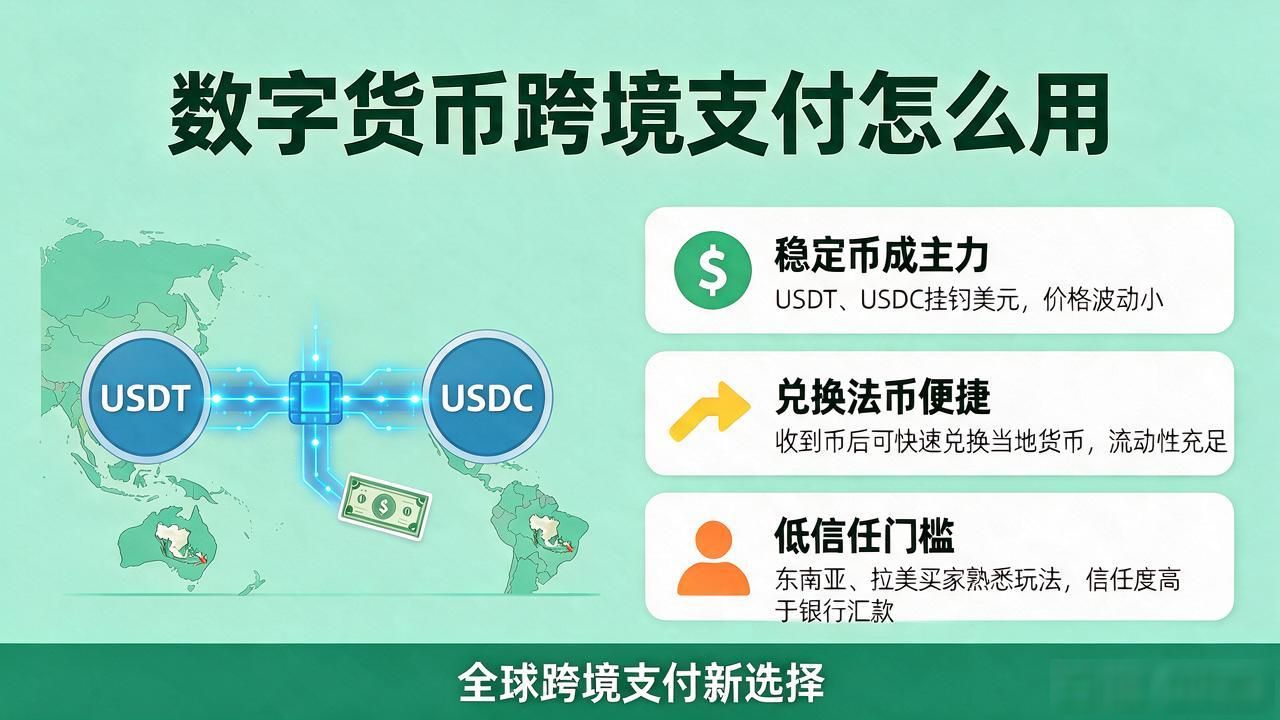 数字货币跨境支付怎么用