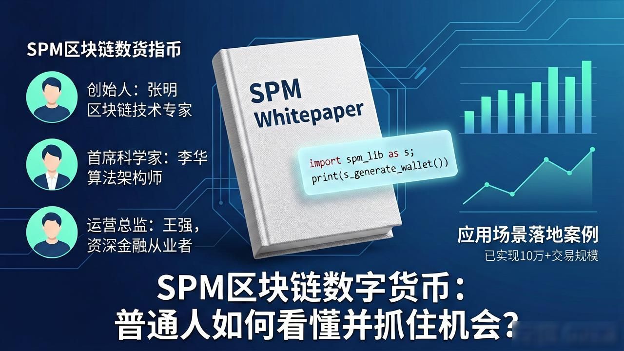 SPM区块链数字货币：普通人如何看懂并抓住机会？