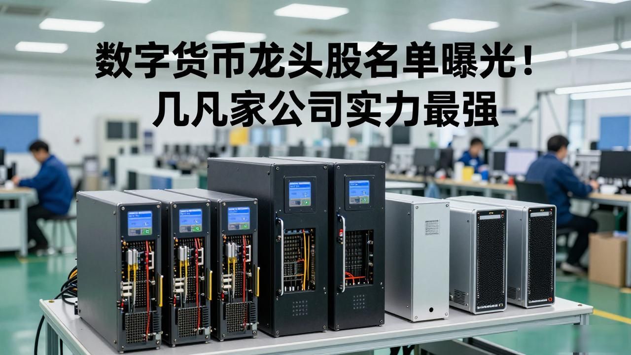 数字货币龙头股名单曝光！这几家公司实力最强