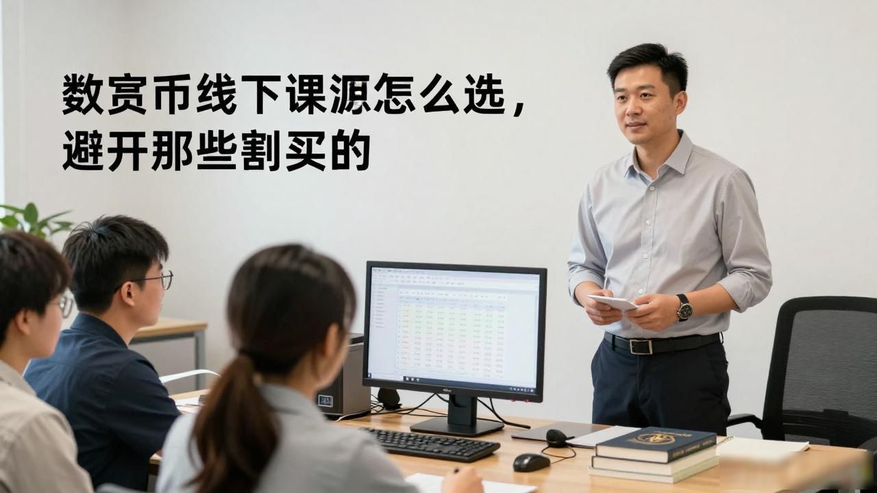 数字货币线下课怎么选，避开那些割韭菜的