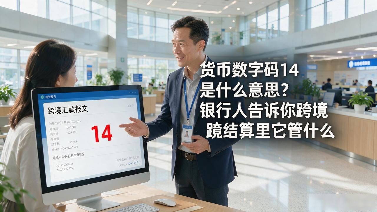 货币数字码14是什么意思？银行人告诉你跨境结算里它管什么