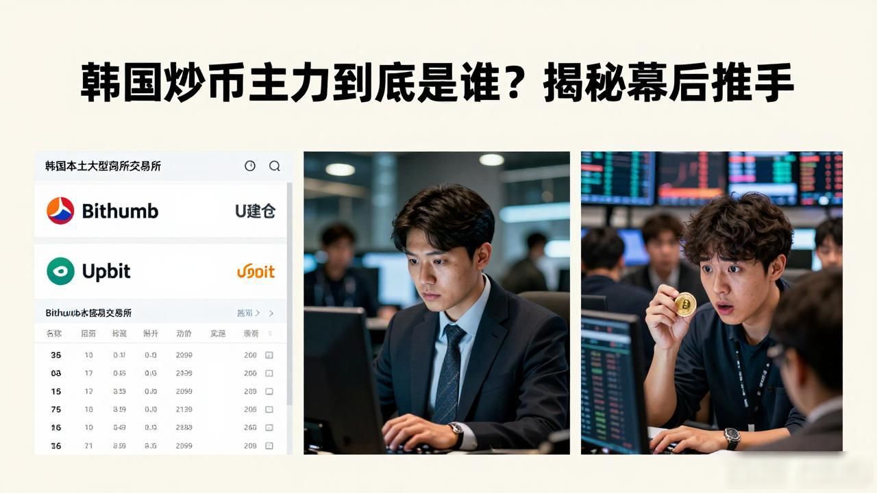 韩国炒币主力到底是谁？揭秘幕后推手