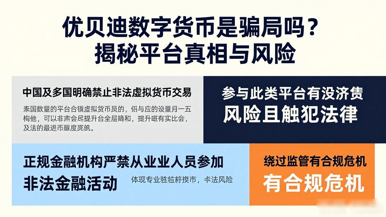 优贝迪数字货币是骗局吗？揭秘平台真相与风险