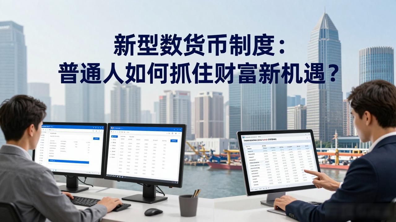 新型数字货币制度：普通人如何抓住财富新机遇？