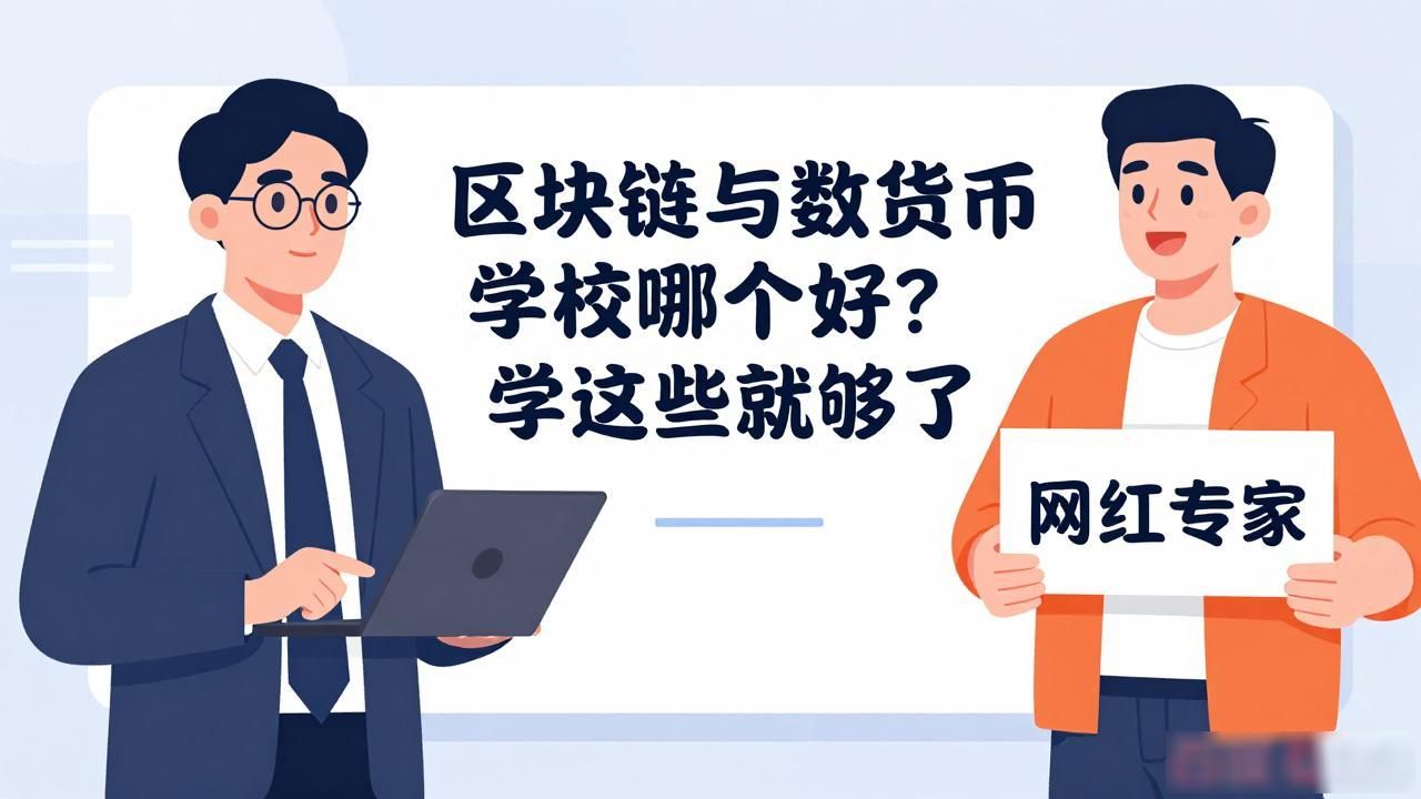 区块链与数字货币学校哪个好？学这些就够了