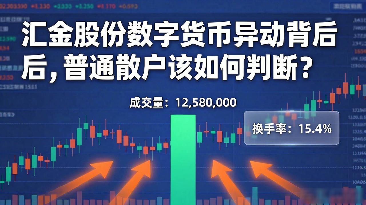 汇金股份数字货币异动背后，普通散户该如何判断？