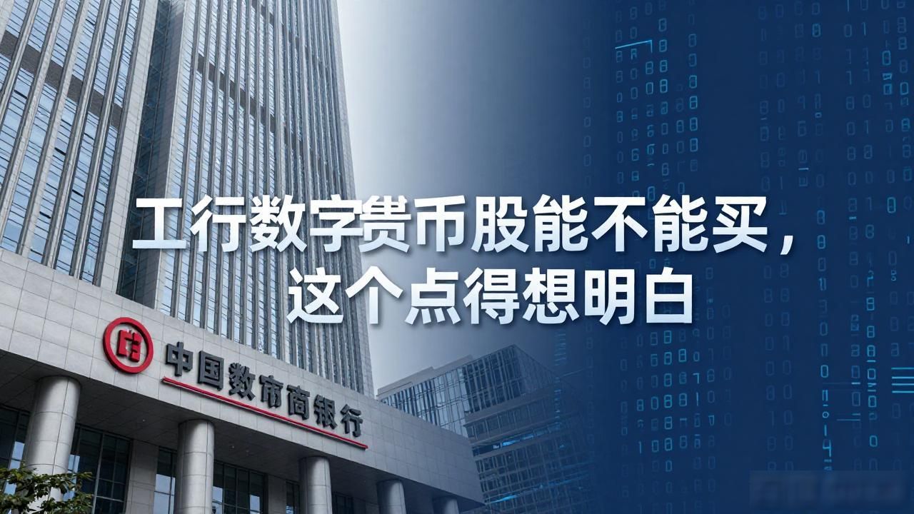 工行数字货币股能不能买，这几个点得想明白