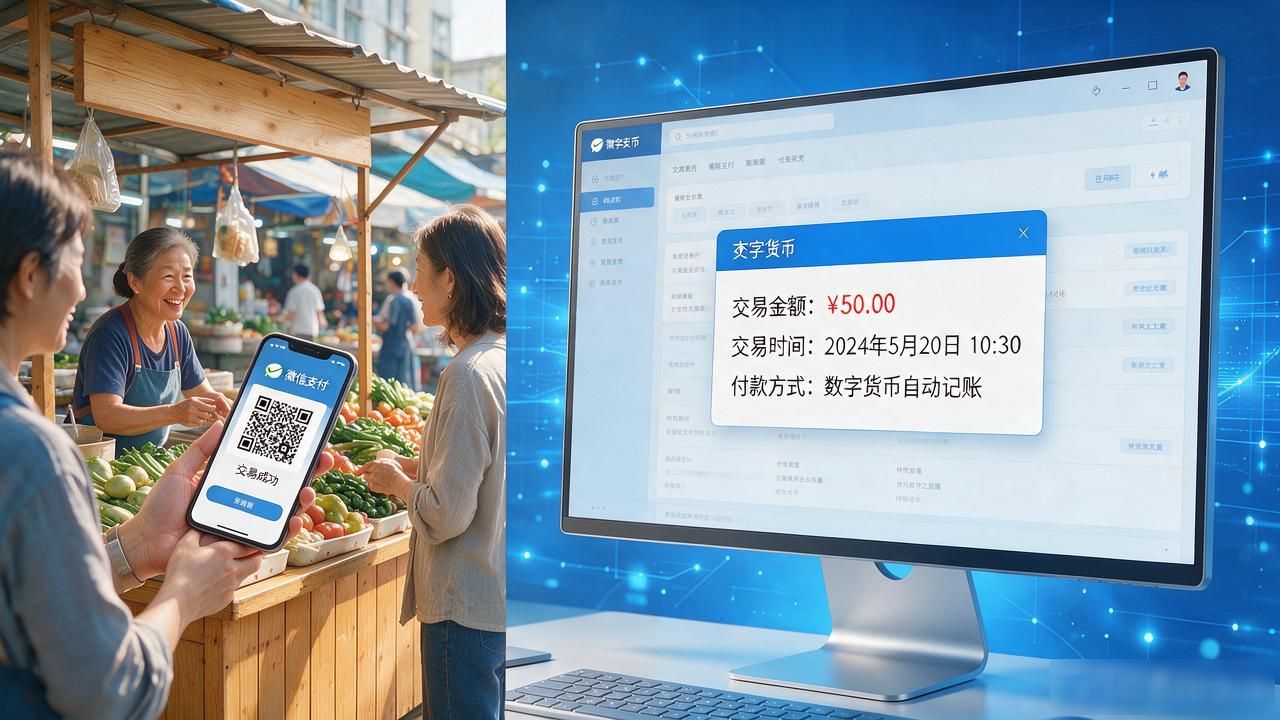 央行发行数字货币方便在哪？菜场收钱、交学费、缴水电全试了