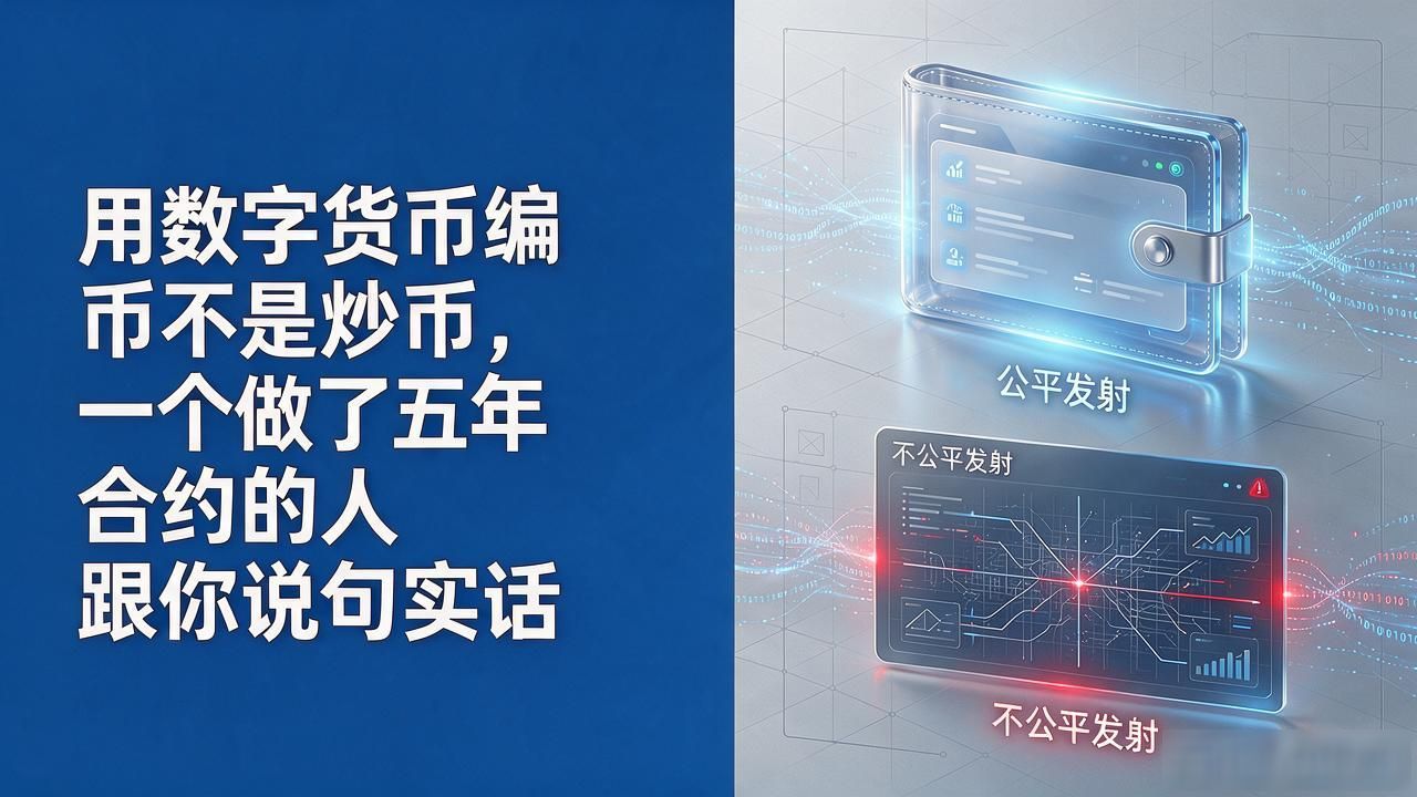 用数字货币编币不是炒币，一个做了五年合约的人跟你说句实话
