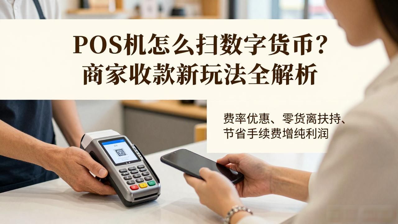 POS机怎么扫数字货币？商家收款新玩法全解析