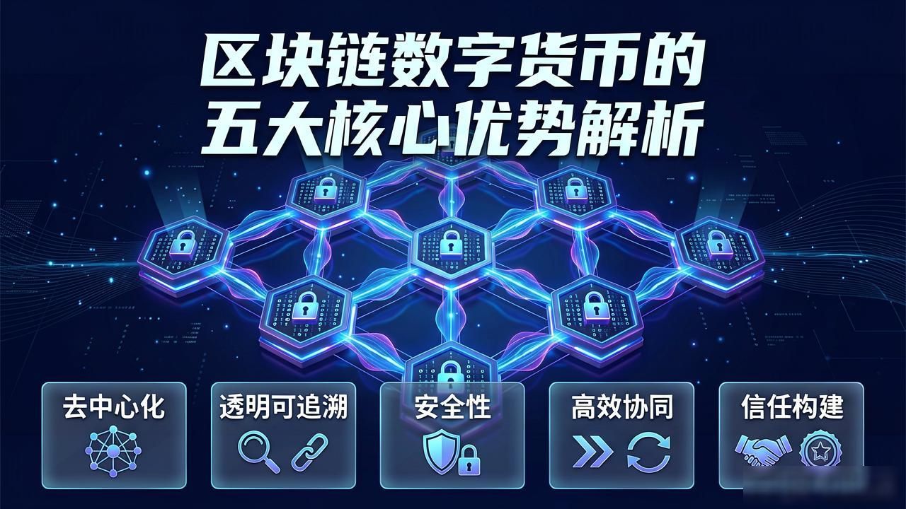 区块链数字货币的五大核心优势解析