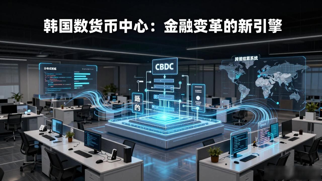 韩国数字货币中心：金融变革的新引擎