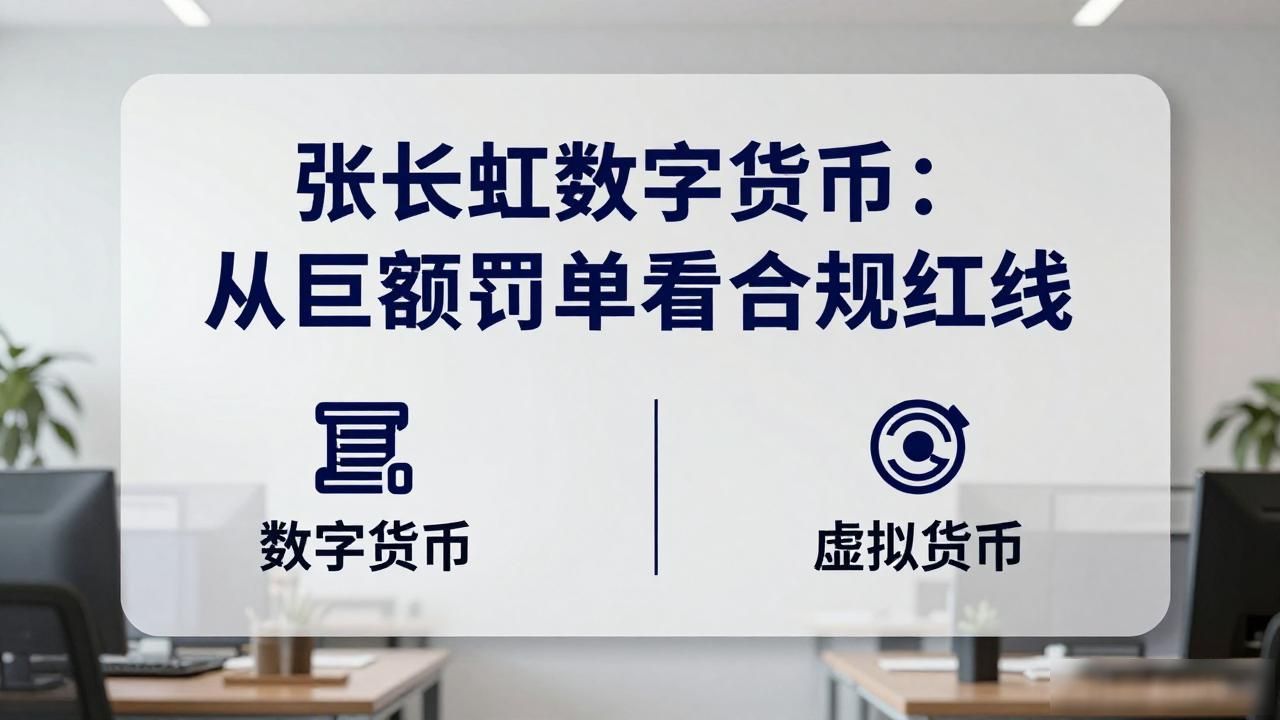 张长虹数字货币：从巨额罚单看合规红线