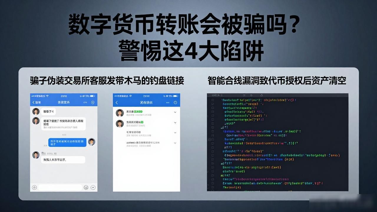 数字货币转账会被骗吗？警惕这4大陷阱