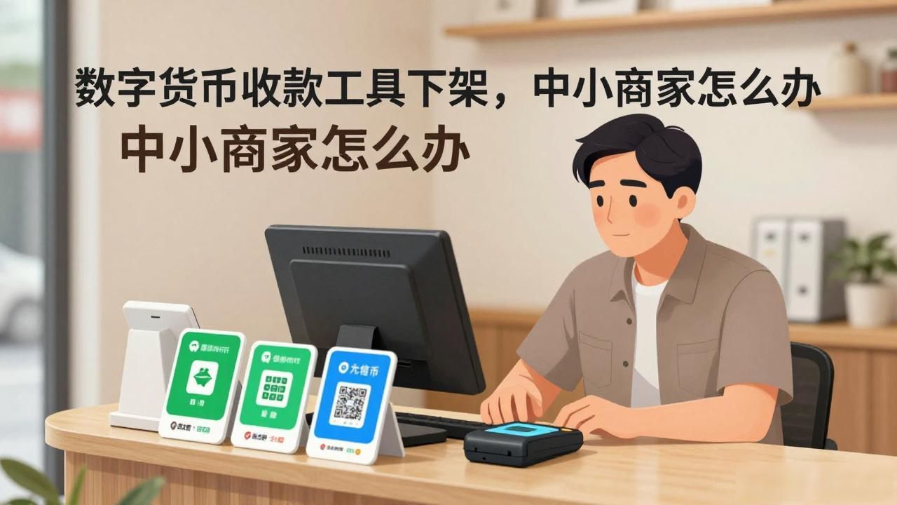 数字货币收款工具下架，中小商家怎么办