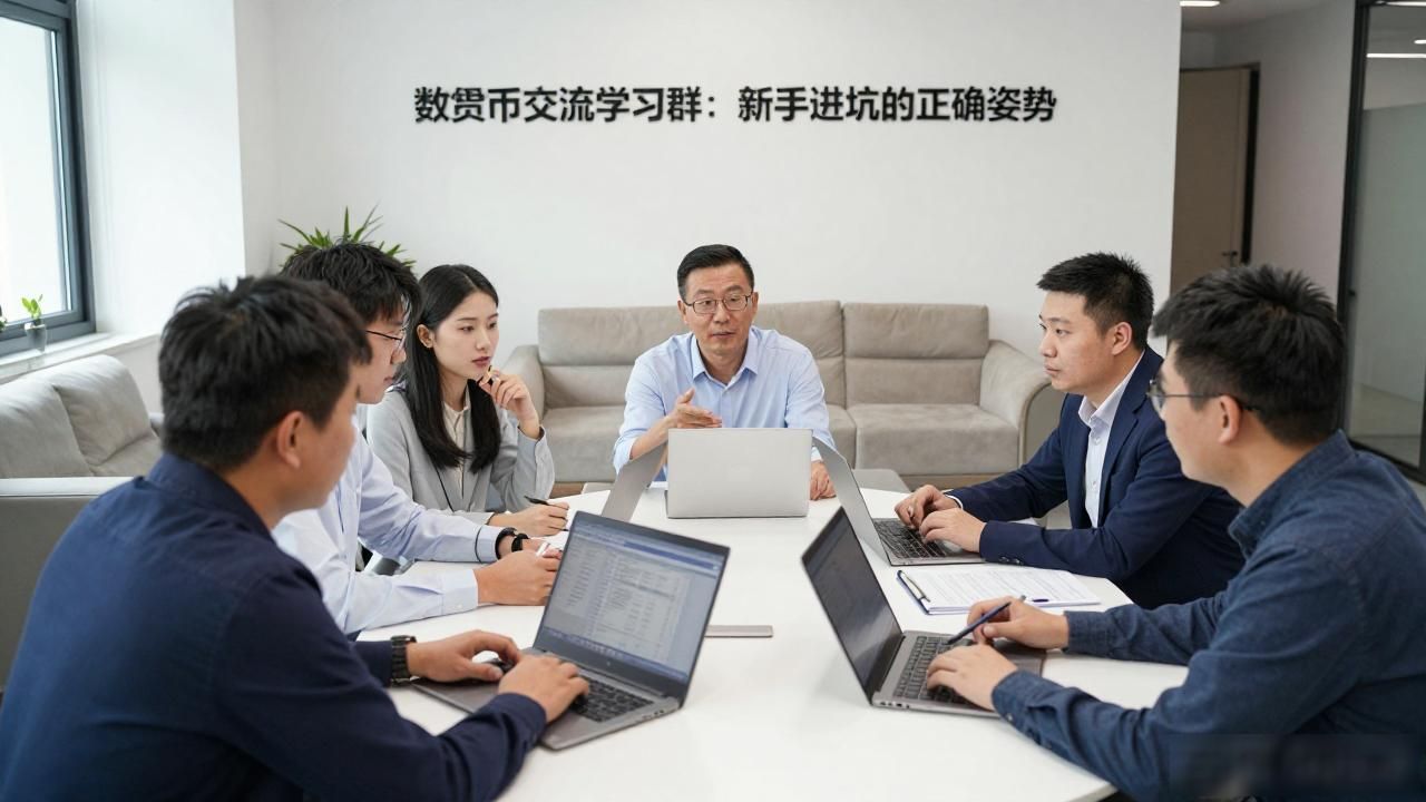 数字货币交流学习群：新手进坑的正确姿势