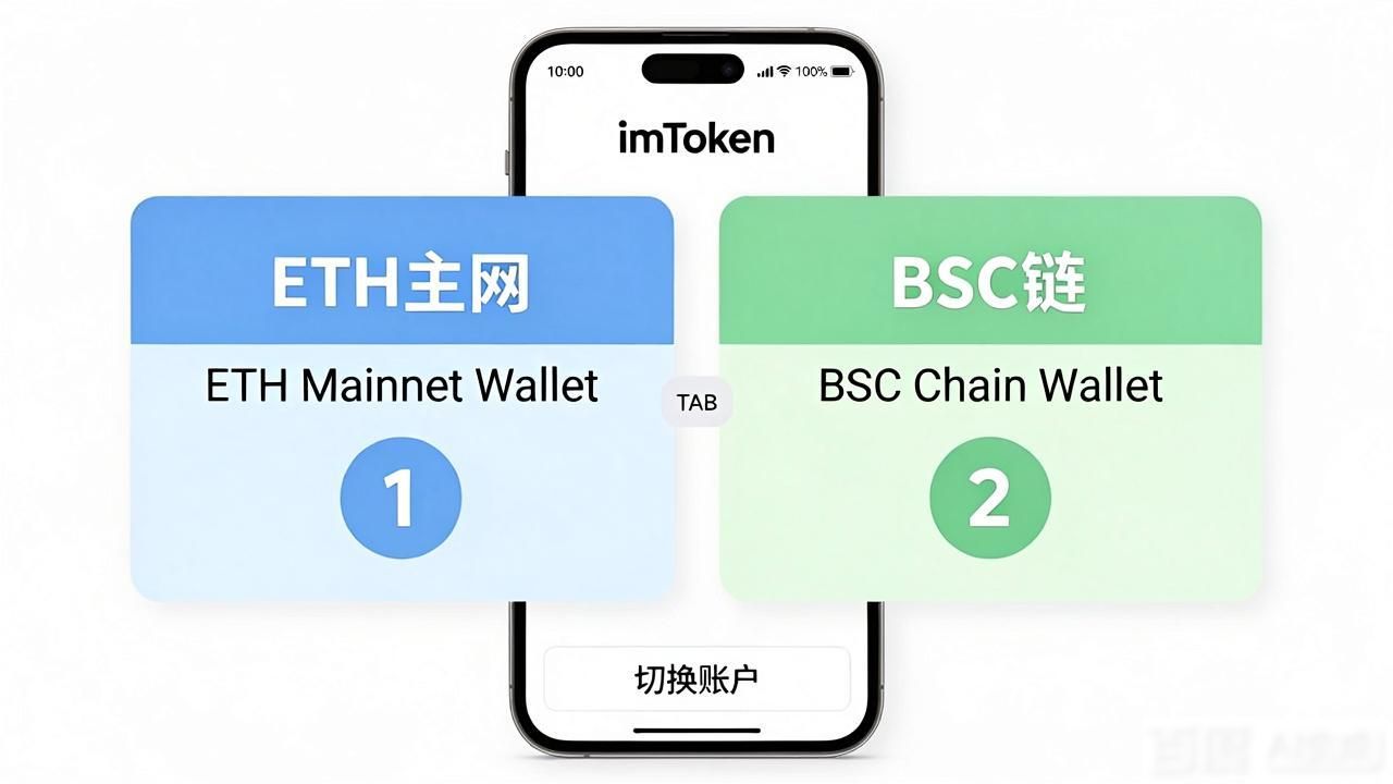 imToken多账户管理 一个钱包轻松切换