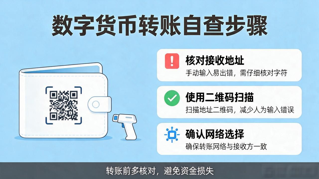 数字货币没到账？自查这几步就清楚了