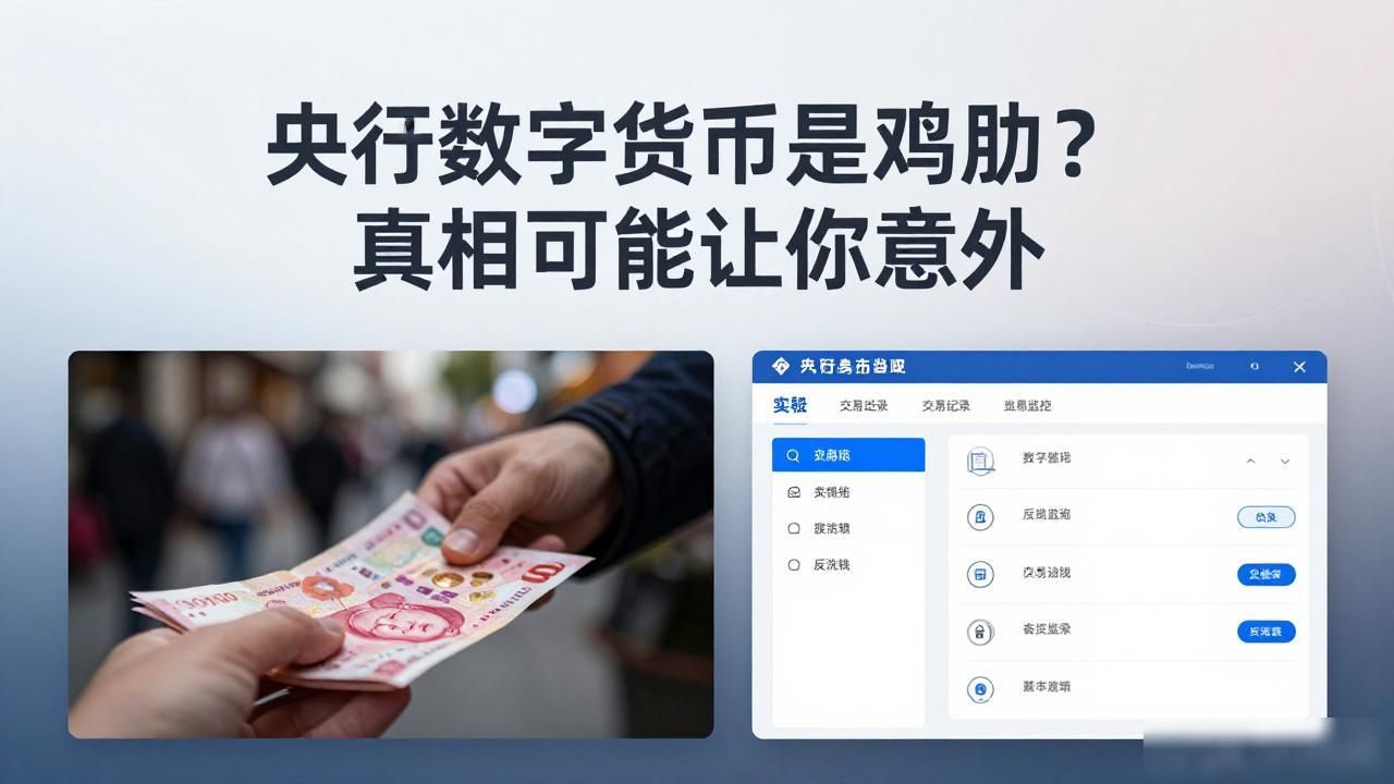 央行数字货币是鸡肋？真相可能让你意外