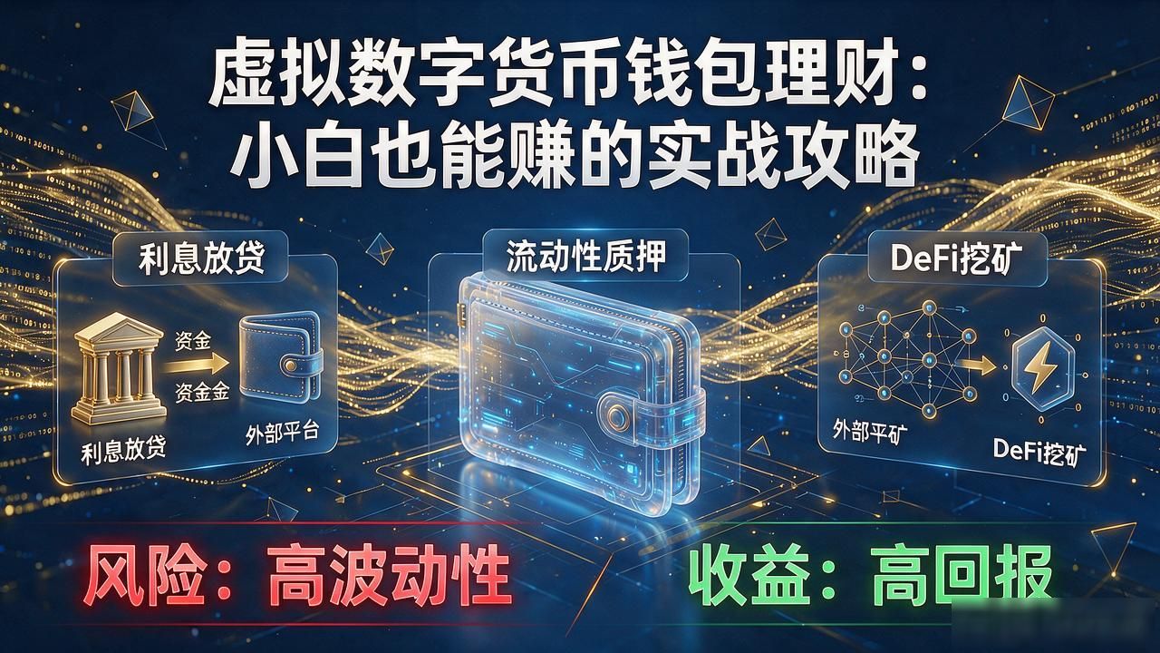 虚拟数字货币钱包理财：小白也能赚的实战攻略