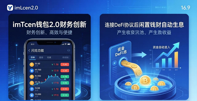 imToken钱包2.0：用三步走通个人财务新路