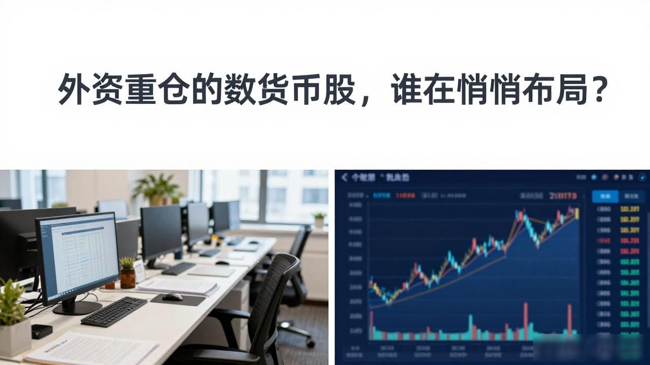 外资重仓的数字货币股，谁在悄悄布局？