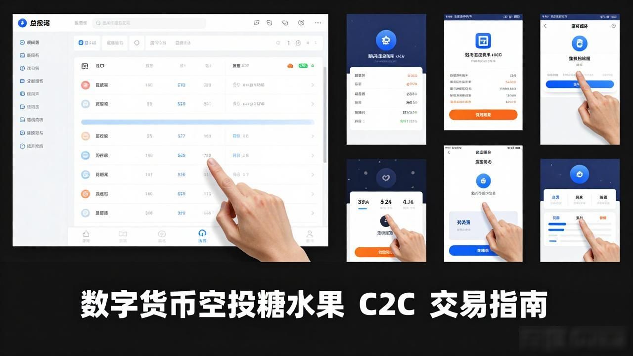 数字货币空投糖水果 C2C 交易指南