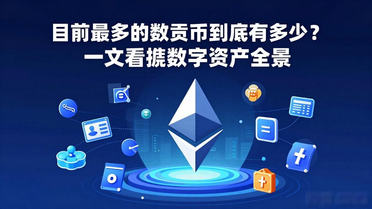 目前最多的数字货币到底有多少？一文看懂数字资产全景